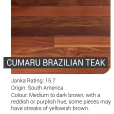 Cumaru Brazilian Teak- Prefinished Solid Timber (price per sqm)